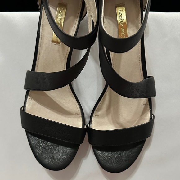 Louise et Cie Black Strappy Heels - Picture 4 of 8